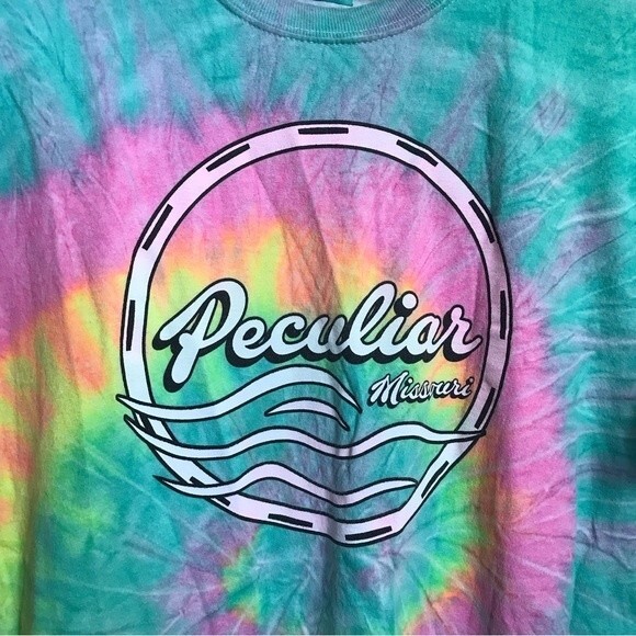 Vintage Peculiar‎ Missouri tie dye tshirt  2xl - Picture 3 of 9